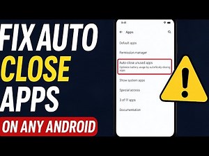 how to fix auto close apps on Android 2024 |apps automatically closing suddenly on android 2024 |
