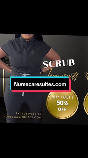 Catch this deal before it's too late! Shop now: nursecaresuites.com #bogosale #nursewear #nursegear #scrubs #scrubjumpsuits #medicalclothing #healhcare #rn #lpn #cna #np #nurselife #nursecaresuites #clothingsale #onlineclothing #fastshipping