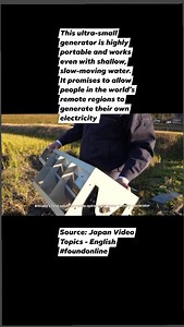 710K views · 10K reactions | Ultra-small generator. Already tested with powering street lights in Japan. #foundonline | SMART Masonry | Facebook