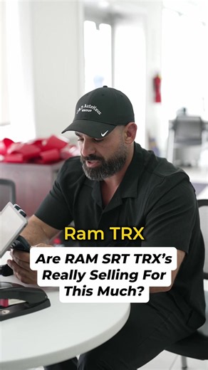 Are Ram SRT TRX Trucks Selling for This Much?
