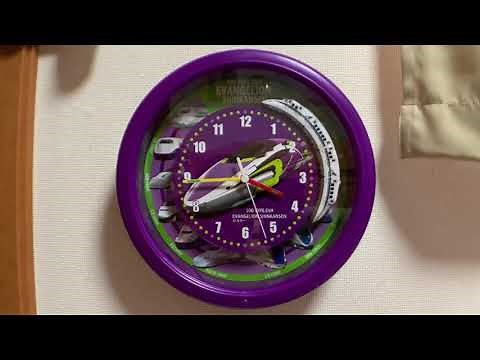 エヴァンゲリオン 500 TYPE EVA 新幹線クロック