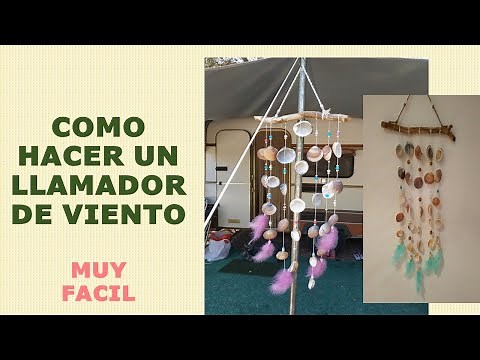 COMO HACER LLAMADOR DE ÁNGELES O MÓVIL 👼👼👼 WIND CHlMES