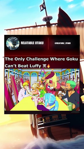 The Only Challenge Where Goku Can’t Beat Luffy ☠️🔥 | #onepiece #luffy #goku #alabasta #shorts