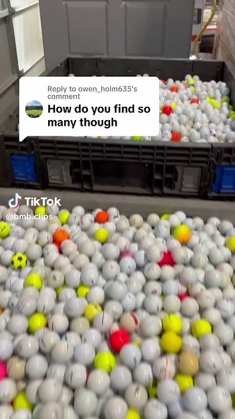 Replying to @owen_holm635 So many are lost every day🤣 #golfball #golfballs #golf #golfing #golftiktok #golfer