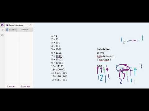 6.6 PALINDROMIC BINARY REPRESENTATION (Bit Manipulation)-Interviewbit #bitmanipulation#programming