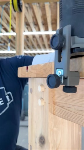 This is the Einhell Canada 18v compact router kit. Good low cost option for a cordless router with attachments 👍 #woodworking #tools #router | The Dusty Lumber Co.