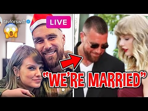 Travis Kelce & Taylor Swift Reveal They're Getting Married.. *IG LIVE*