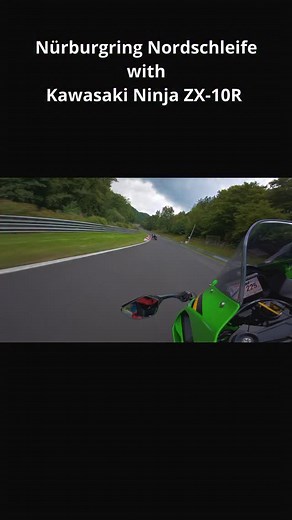 58K views · 5K reactions | Riding the Kawasaki Ninja ZX-10R on the Nürburgring Nordschleife at the motorcycle only event from @motorrad_actionteam  This post contains advertisement. #nurburgring #nordschleife #motorcycle #racing #racetrack | Murtanio | Facebook