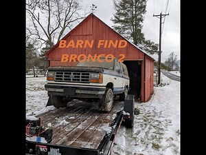 BARN FIND Bronco 2!