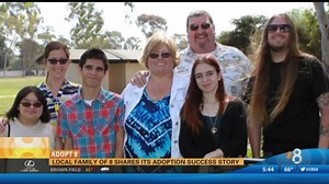 Local family of 8 shares its adoption success story
