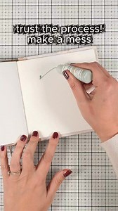 50K views · 1.5K reactions | Perfection is overrated... just add some color on your art journal to start. The more imperfect the better! A simple layout today, easy to recreate but so beautiful! #artjournal #mixedmedia #creative | Vicky Papaioannou Art & Craft | Facebook