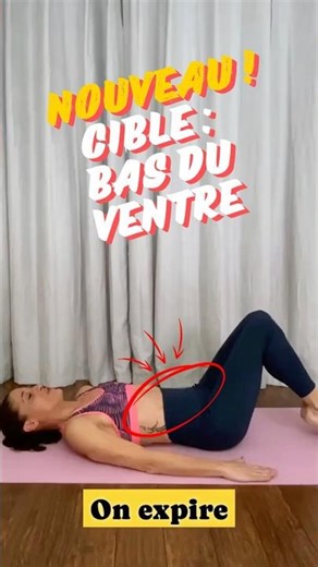 Comment cibler le BAS du ventre (Sans crunches) 👇