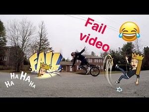 unicycle fails (FUNNY)