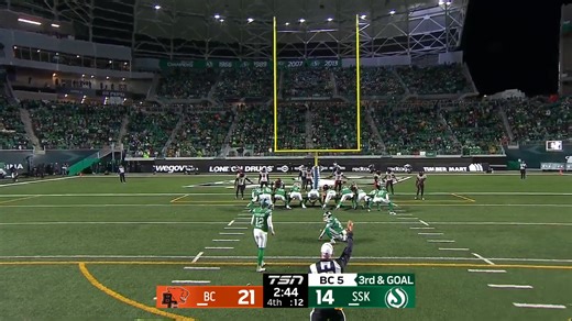 184K views · 945 reactions | Brett Lauther puts it through! ️: Western Final LIVE NOW : TSN, RDS : CFL+ #GCPlayoffs | Saskatchewan Roughriders | CFL | Facebook