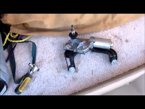 2007 Chevy Uplander Rear Wiper Motor Replacement DIY