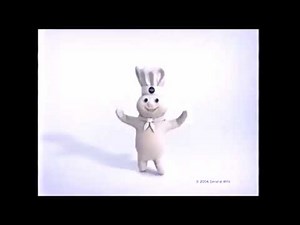 Pillsbury Doughboy Kisses Ready To Bake Chocolate Chip Cookies Hershey's Commercials 2006-2007