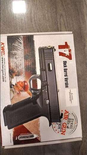KWC GLOCK 17 BLOWBACK AIR PISTOL CO2 PAWAR #trending #airsoftcqb #shortsfeed #bbpistol #airsoft