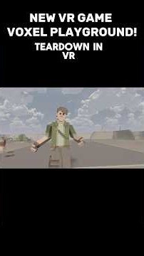 TEARDOWN IN VR!!! #voxelplayground #teardown #vr #gaming #shorts