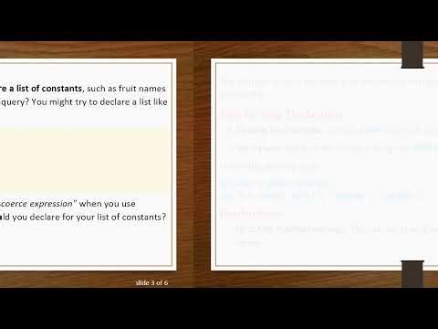 How to Declare a List of Constants in BigQuery