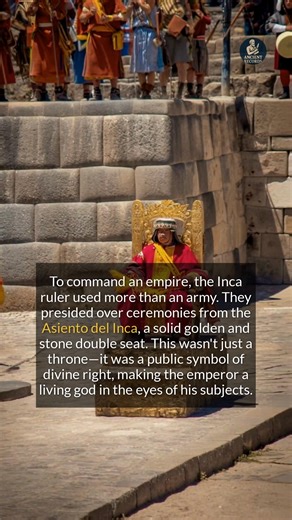 17K views · 166 reactions | The Inca emperors solid gold throne was a symbol of divine power that has never been found. #ancienthistory #archaeology #historyfacts | Ancient Records | Facebook