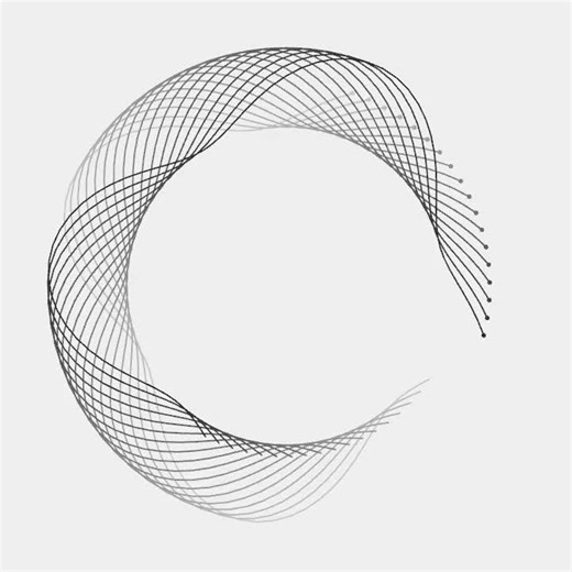 Circle mesh. #openframeworks #programming #creativecoding