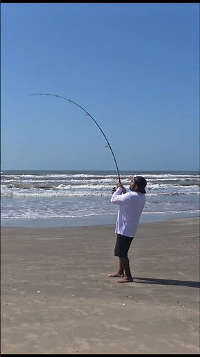 This Is Why You Cast Big Baits at The Beach!! surf fishing
