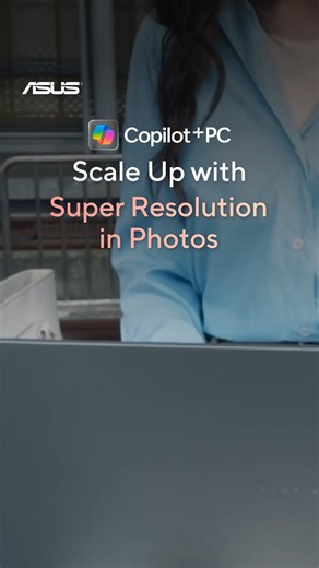 3.2K views · 28 reactions | No more fuzzy photos. Enhance every detail with Super Resolution in photos on your #ASUS Copilot+ PC.  Learn more about AI PCs here: https://ph.asus.click/ASUS-AI-PC #AIPC #AIMaster | ASUS | Facebook