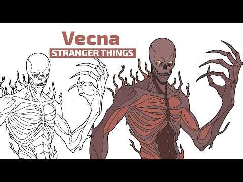 How To Draw Vecna | Step By Step | Stranger Things Season 4