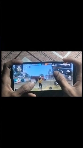 #freefire and headshot me handcom castam