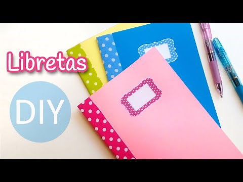 Cómo hacer un cuaderno o libreta fácil - Innova Manualidades