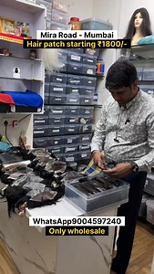 Khimaj hair Shop no 3 Ranawat height 2 Shree ram nagar Behind Ramdev park Opp Bharat chemist Mira road East Thane 401105 #reelinstagram #reelexplore #hairpatch #hairextension #hairwigs | Wholesale999