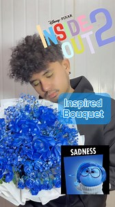 SADNESS INSPIRED BOUQUET from the movie Inside Out 2 | Komi