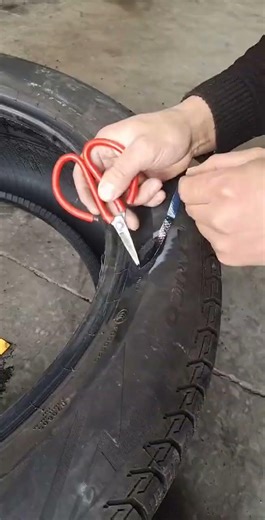 Tire Vulcanizing Prep Tool. #youtubeshorts