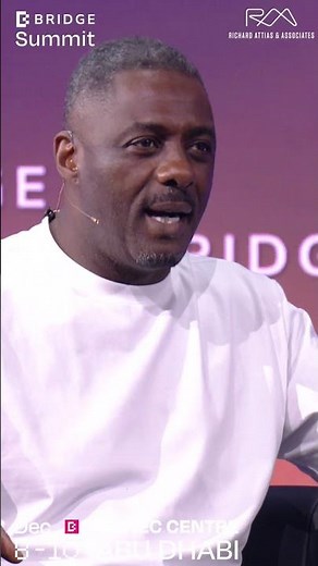 Idris Elba at BRIDGE Summit on How the Bridge Metaphor Sets the Tone for the Future of Media