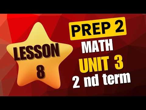Math Prep 2 2nd term unit 3 lesson 8 / Slope of straight line