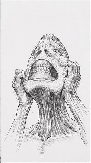 How To Draw a Shocked Face 😧 #art #drawing #foryou