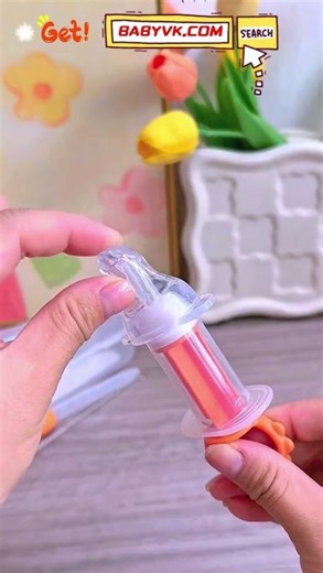 DBaby Medicine Feeder: Stress-Free Way to Give Medicine & Water #BabyCare #NewParents #ParentingTips