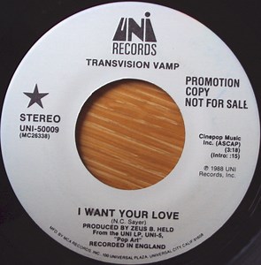 Transvision Vamp - I Want Your Love