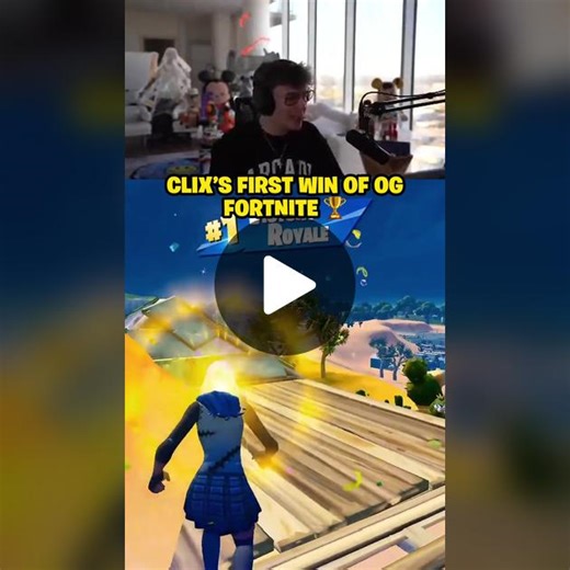 First OG Fortnite Win with Clix: Epic Gaming Victory