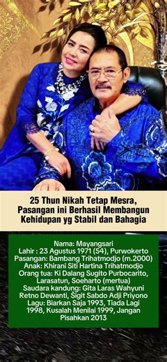 25 TAHUN NIKAH TETAP MESRA, PASANGAN INI BERHASIL MEMBANGUN KEHIDUPAN YANG STABIL DAN BAHAGIA