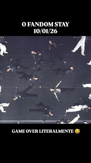 GAME OVER TOTAL NA STAYVILLE 10.01.26 . . #gda #스트레이키즈 #straykids | Lucélia Silva