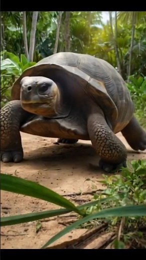 This Tortoise Can Live Over 150 Years! 😲🐢 #amazinganimals #facts #animalworld
