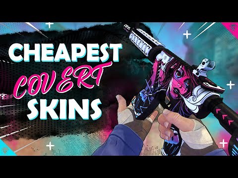 10 Cheapest COVERT Skins | 2021 | CS:GO