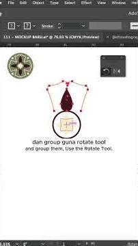 Cara buat Pattern flora di adobe illustrator