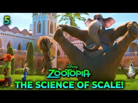 Inside the Making of Zootopia — The Science of Scale! Part 5
