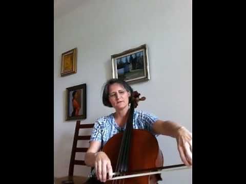 cello staccato lesson 1