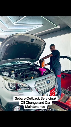 #creatorsearchinsights Subaru Outback Oil change/ Car service and Car Maintenance #fyp #carmaintenance #subaruoutback #oilchange