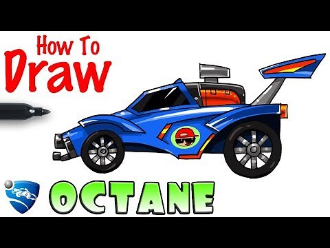 How to Draw Octane | Rocket League