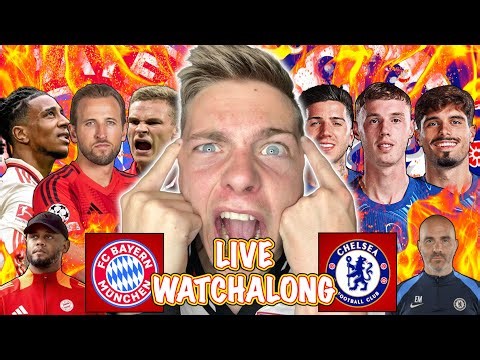 BAYERN MUNCHEN-CHELSEA LIVE WATCHALONG