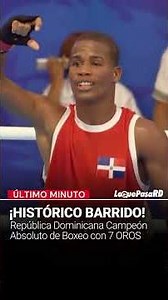 HISTORIC SWEEP! Dominican Republic Absolute Boxing Champions with 7 GOLDS 🥇🇩🇴